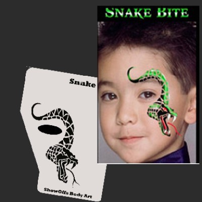 Show Off Stencil Snake Bite 